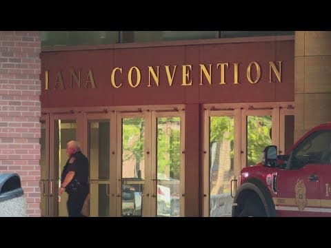 Court docs: Man strangled, stabbed on the job at Indiana Convention Center