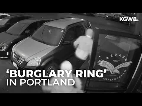 2 charged in 'burglary ring' targeting Portland restaurants: DA's office