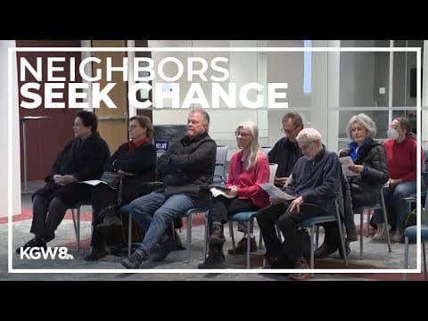 Neighbors in Northwest Portland demand change with nearby homeless center