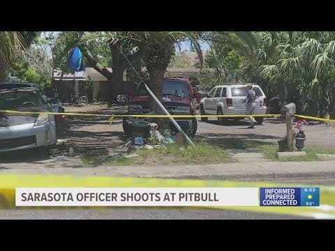 Investigation launched after Sarasota officer shoots at dog