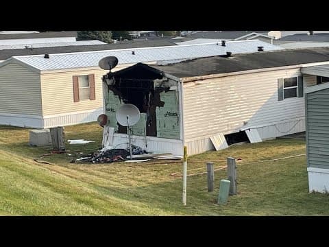 72-year-old woman dead following mobile home fire in Delaware County