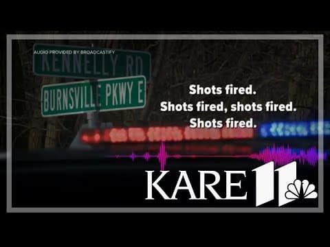 'We need more armor' | Police radio audio reveals violence, chaos of Burnsville shooting