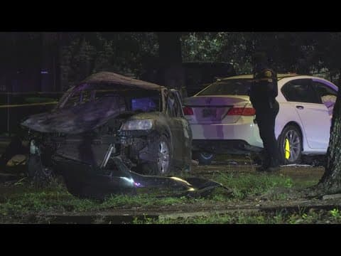 Police investigating deadly fiery crash in southwest Houston, HPD says