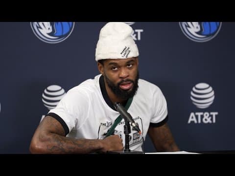Dallas Mavericks vs. Miami Heat | Naji Marshall post-game press conference