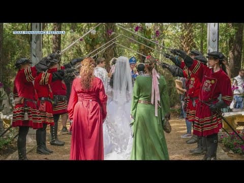Texas Renaissance Festival offering booking dates for couples to get married