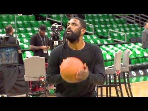 VIDEO | Mavs Kyrie Irving practices before Game 1 of 2024 NBA Finals