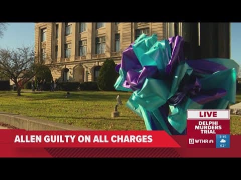 'This isn't over at all,' says Richard Allen's wife after guilty verdict in Delphi murders trial
