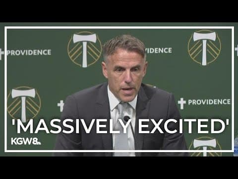 Portland Timbers introduce Phil Neville as new head coach