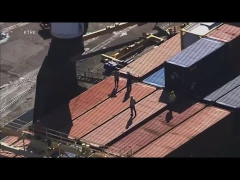 A dockworkers strike could shut down 36 US ports