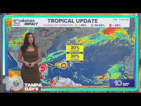 Tracking the Tropics: Potential Tropical Cyclone 15 develops but no threat to Florida