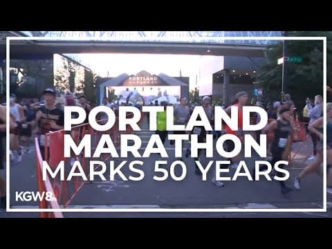 Portland Marathon celebrates 50th anniversary on Sunday