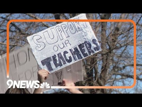 Students stage walkout in support of teachers