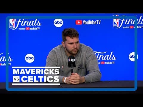 Luka Doncic full press conference one day after Game 3 loss in NBA Finals | 6.13.24