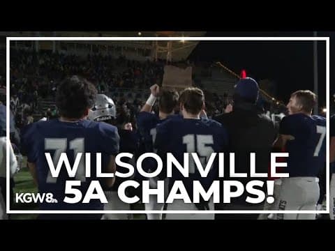 Wilsonville comes back to beat Mountain View for 5A state title | Friday Night Football