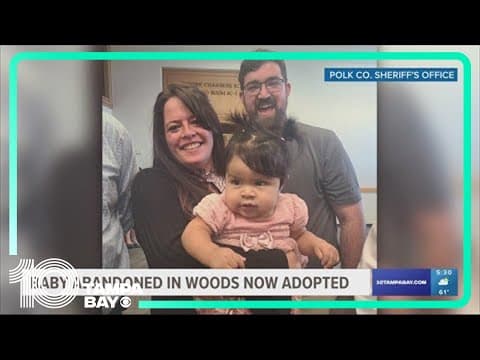 Abandoned newborn found in Polk County finds forever family