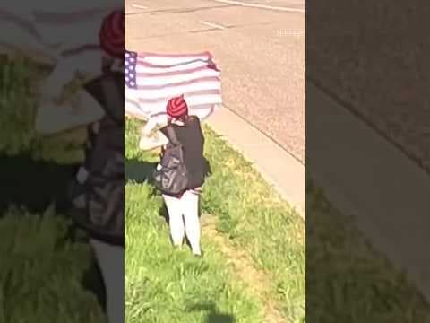 Caught on Camera: Tearing American Flags at Sheriff’s Office