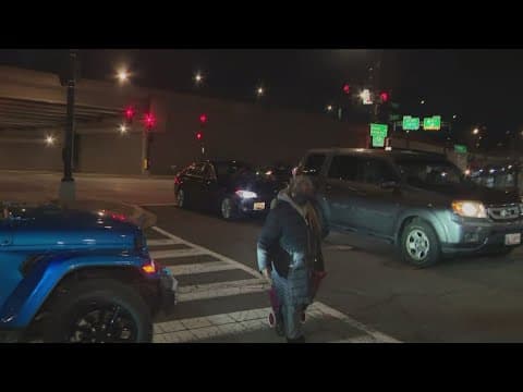 Rush hour traffic as federal employees return to the office