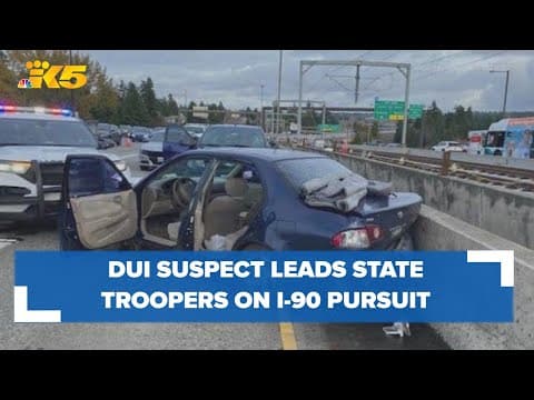I-90 lanes reopen after state troopers stop DUI suspect