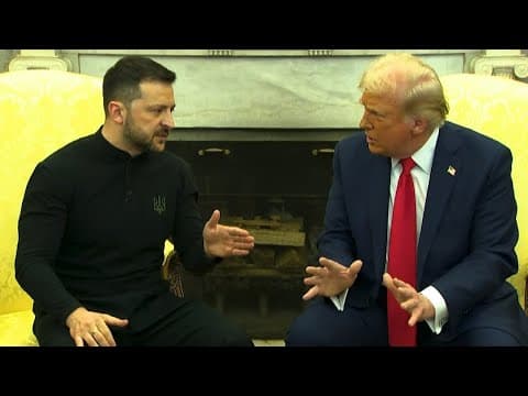 Donald Trump, Volodymyr Zelenskyy take questions from media at White House