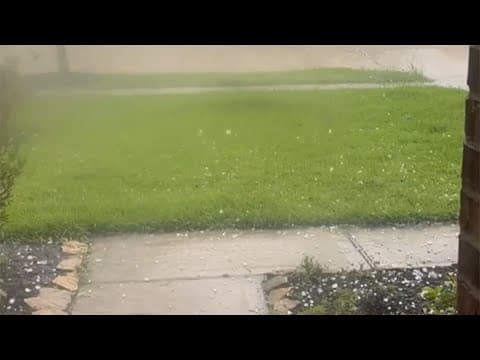 Hail in League City
