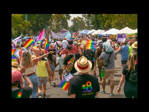 San Diego Pride Parade preparations underway