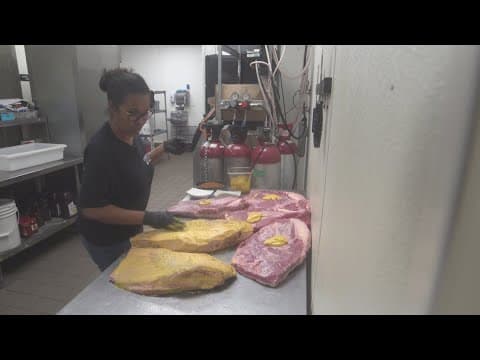 North Texas BBQ chef smokes meat beyond his years