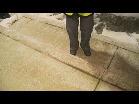 LIVE | Ice and snow builds up on northern Indiana roads causing dangerous conditions