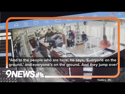 Armed men rob Denver jewelry store