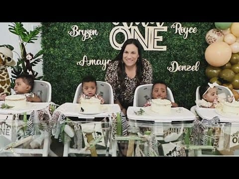 Keeping up with quadruplets: Mom shares journey from gender reveal to inspiring millions online