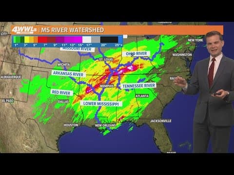 Mississippi River levels anticipated to rise over next few weeks