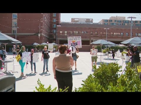 Students at local universities walk out in protest of DC federal surge