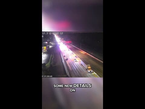 IMPD: Chase of aggravated assault suspect ends in deadly, fiery crash on I-65 near Franklin
