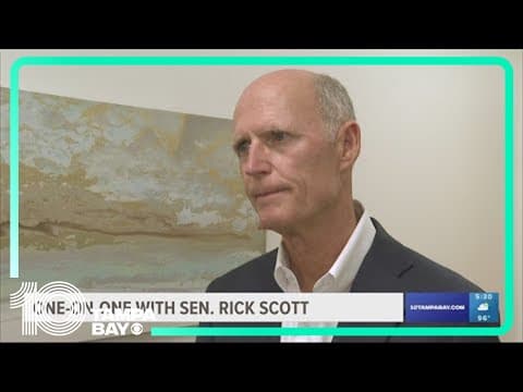 Scott talks TikTok, Ukraine funding and tackling Florida's rising cost of living