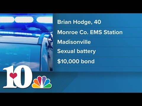 TBI: Monroe Co. man accused of sexual battery at Madisonville EMS station arrested Wednesday