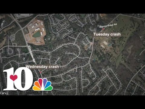 Two dead after crashing into utility poles less than a mile apart this week