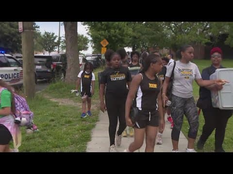 "All the kids in a locker, hiding" | Deadly Northeast DC shooting happens near elementary school tra