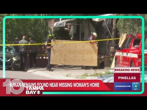 Human remains discovered after St. Pete house fire, near missing woman's home