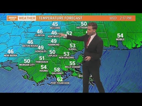 Cool, cloudy Wednesday then rain possible Thursday