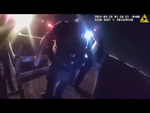 Bodycam video shows Baltimore Key Bridge rescue