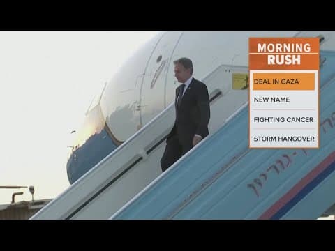 Blinken continues working to finalize a ceasefire deal