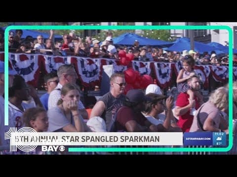 Hundreds of people celebrate Independence Day at Sparkman Wharf