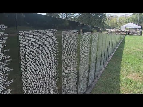 Vietnam Traveling Memorial Wall makes stop in Gahanna this week