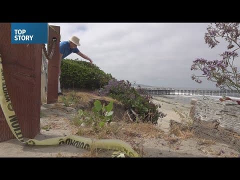 Geologist says cliff in Pacific Beach could collapse — again