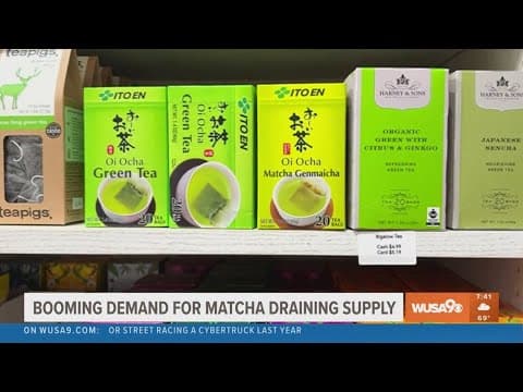 Matcha prices rise as the booming demand is draining the supply