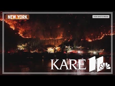 New York battling largest wildfire in 16 years