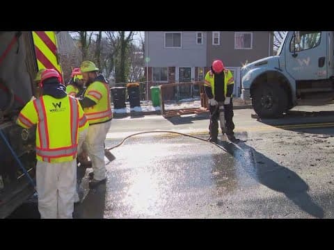 Water main breaks causing problems in Maryland