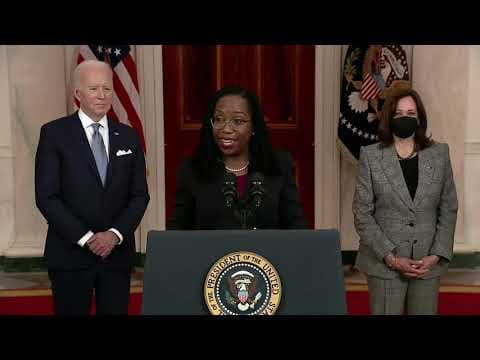 President Biden nominates Ketanji Brown Jackson for Supreme Court