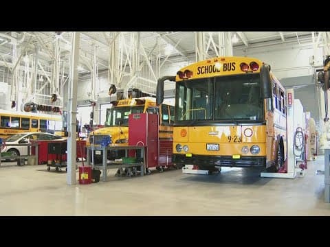 Grossmont Union High School District plans to transition to an all-electric bus fleet
