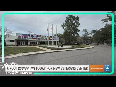 New Hillsborough County veterans center to break ground Friday