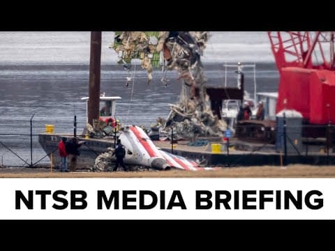 LIVE: NTSB briefing on mid-air collision near Washington, D.C.